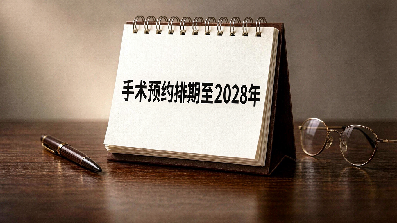他的机构主打外科，手术已预约到2028年…